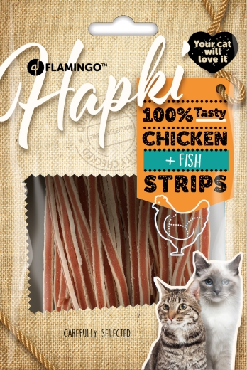 Snacks Hapki Sushi-Streifen mit Huhn & Fisch