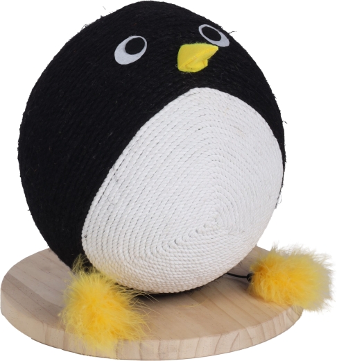 Kratzball Pengi Pinguine Schwarz & Weiß