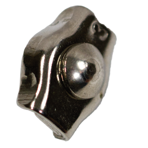 Simplexklemme Edelstahlseil 2 mm und 3 mm