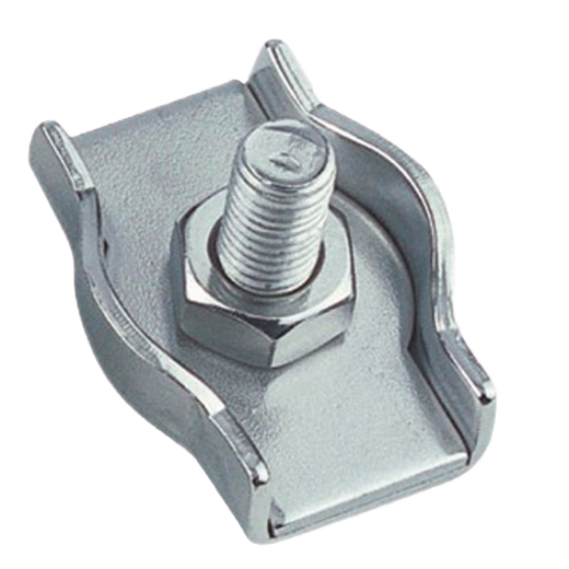 Simplexklemme Edelstahlseil 2 mm und 3 mm