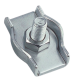 Simplexklemme Edelstahlseil 2 mm und 3 mm
